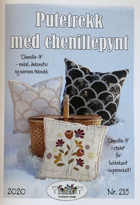 Hovedbilde Putetrekk med Chenillepynt