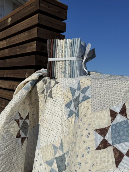 Bl&aring;royal stoffpakke