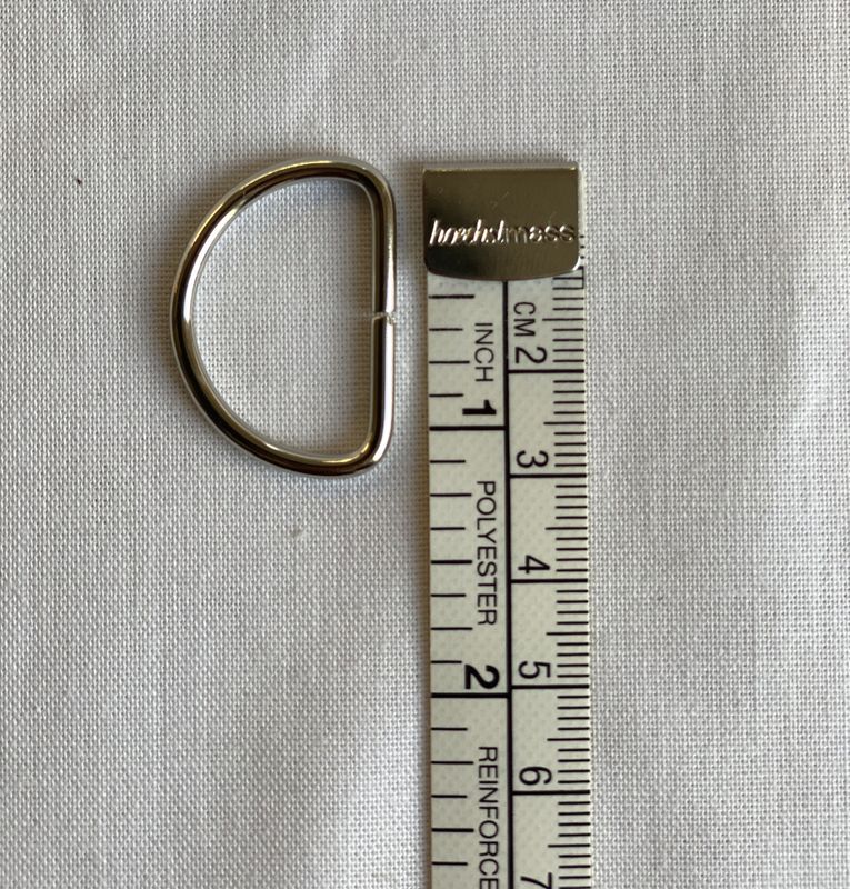 D-ring (sølv) 2525