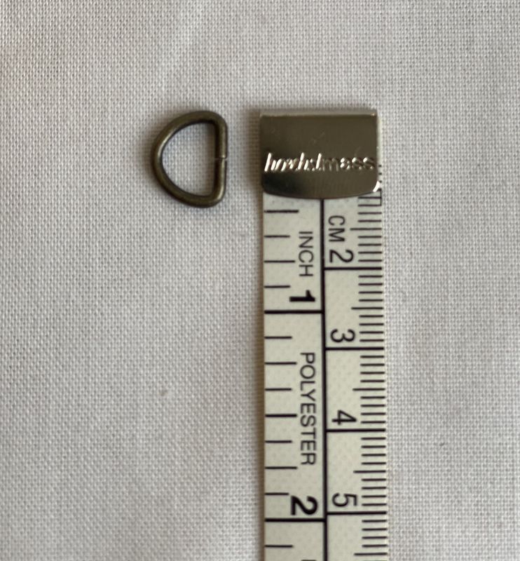 D-ring (gammel messing) 179