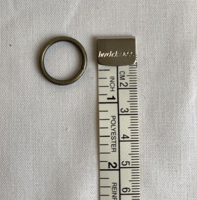 Hovedbilde Ring (gammel messing) 215