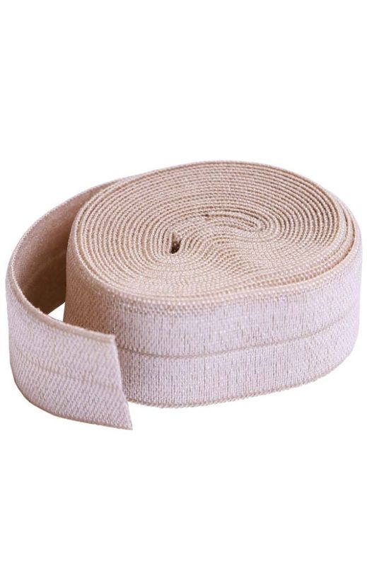 Fold-over Elastic (2yrd) - Natural