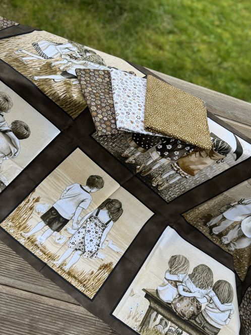 Hovedbilde Panel, barn, beige-brun
